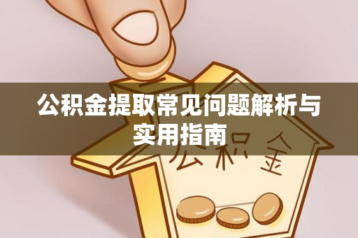 黔西公积金提取常见问题解析与实用指南