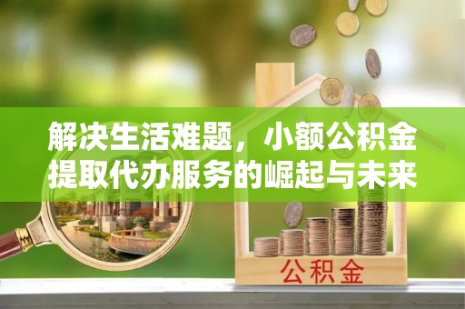 黔西解决生活难题，小额公积金提取代办服务的崛起与未来趋势