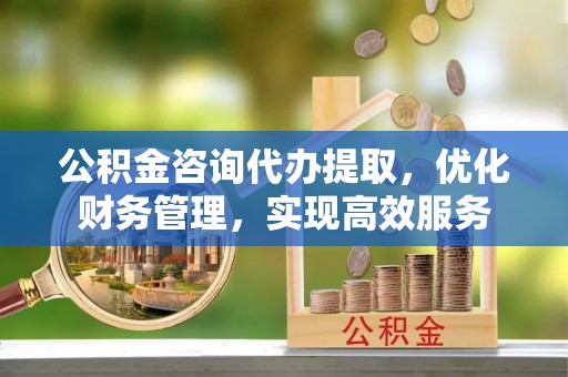 黔西公积金咨询代办提取，优化财务管理，实现高效服务