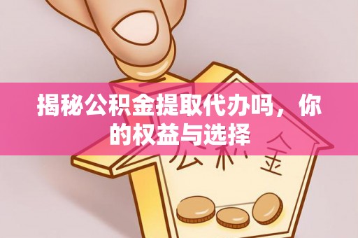 黔西揭秘公积金提取代办吗，你的权益与选择