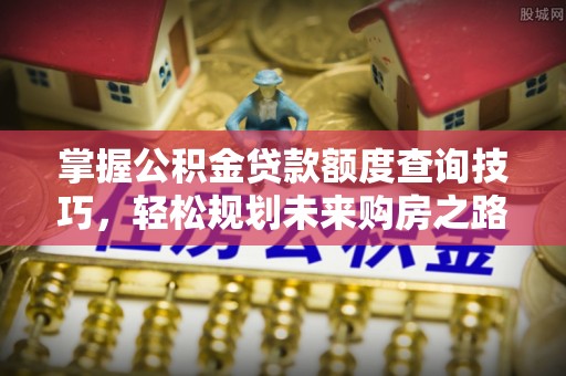 黔西掌握公积金贷款额度查询技巧，轻松规划未来购房之路