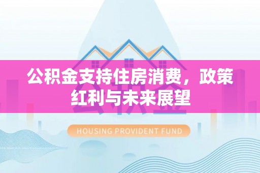黔西公积金支持住房消费，政策红利与未来展望