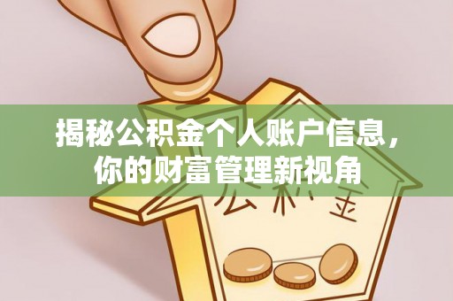 黔西揭秘公积金个人账户信息，你的财富管理新视角