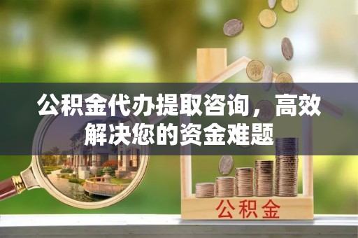 黔西公积金代办提取咨询，高效解决您的资金难题