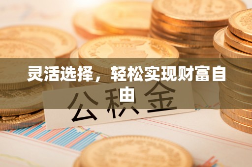 黔西灵活选择，轻松实现财富自由